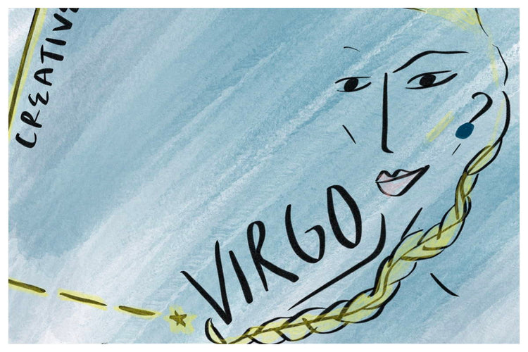 Virgos are Magical Heart Necklace