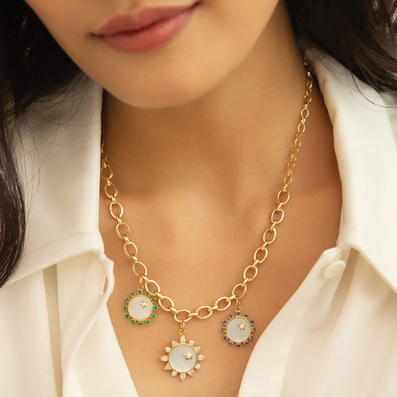 
  
    Triple Happiness Necklace
  
