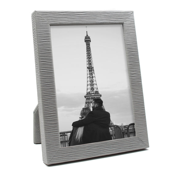 
  
    Grey Rippled Leather Photographer's Molding Frame
  
