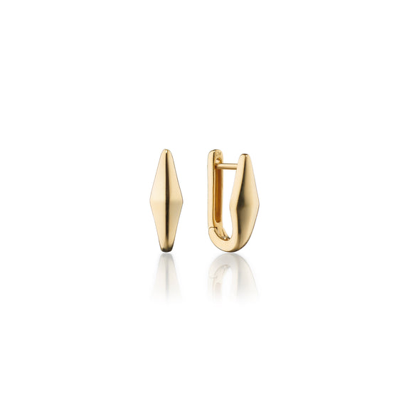 
  
    18K Gold “Points North” Earrings
  
