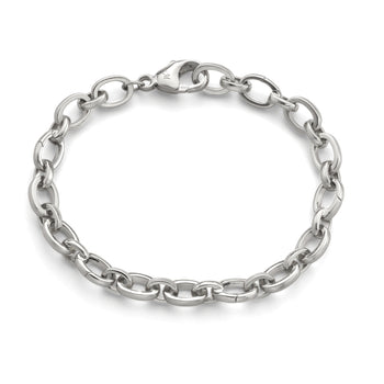 Audrey Link Charm Bracelet in Sterling Silver