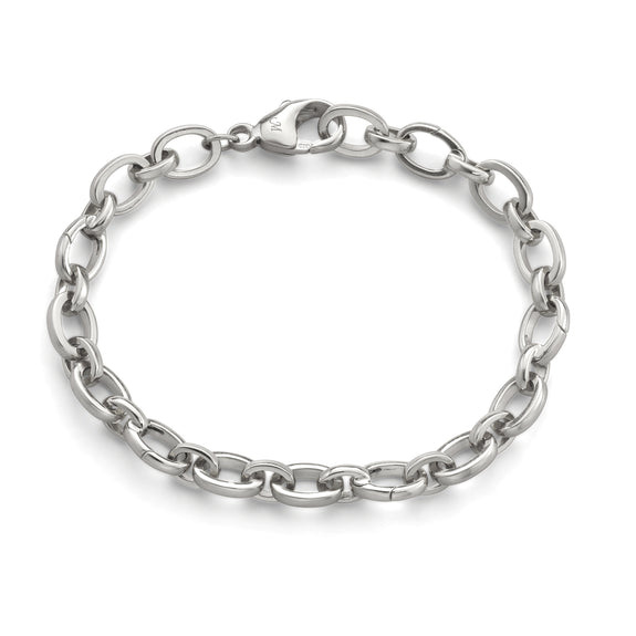 
  
    Audrey Link Charm Bracelet in Sterling Silver
  
