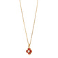 18K Gold "Provence" Poppy Necklace