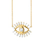 Diamond Evil Eye Necklace