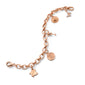 18K Rose Gold Provence Charm Bracelet