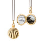 “The Shell” 18K Gold Locket Necklace