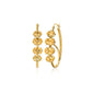 18K Gold Poissarde Earrings