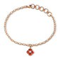 18k Gold Provence "Poppy" Charm Bracelet