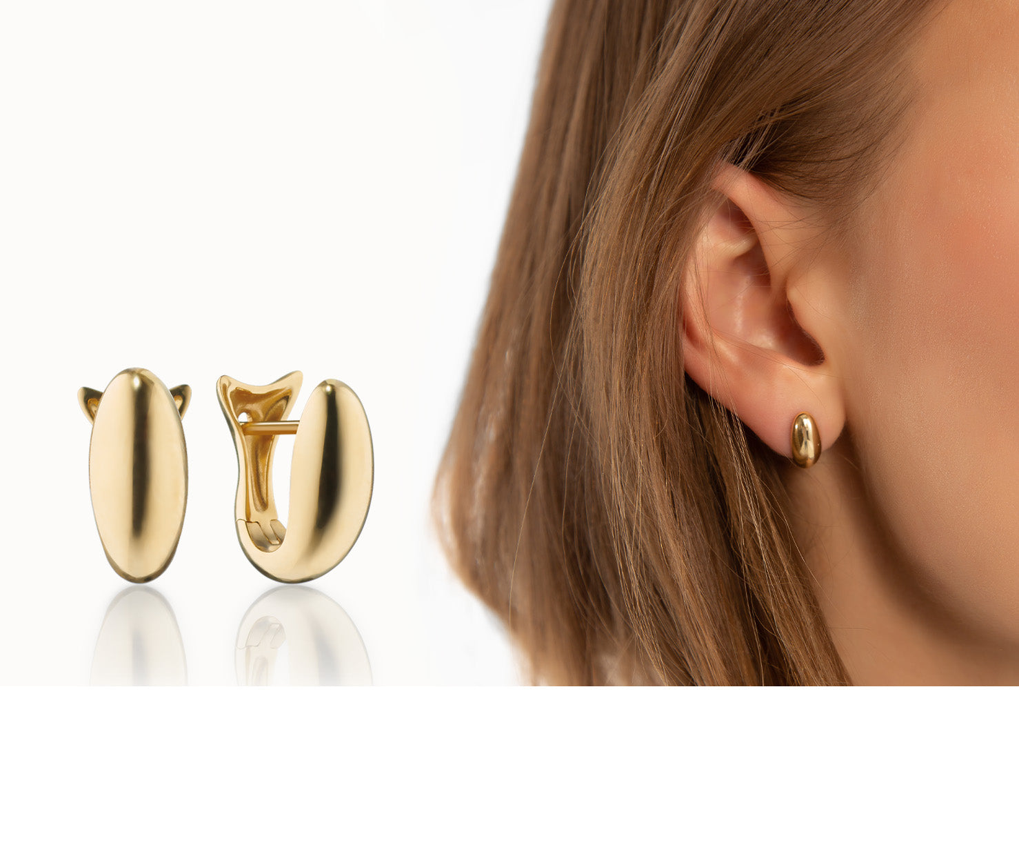 Sterling Silver | Luxury Earrings - Silver & Gold Earrings