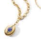 Special Edition Cushion Tanzanite Locket with Diamond Halo