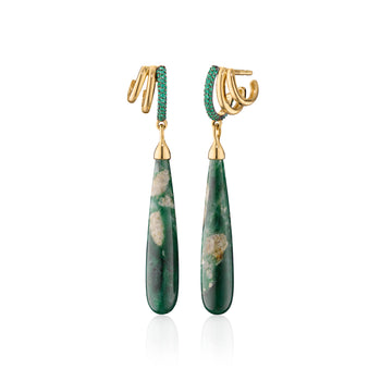 Special Edition Green Planet Earrings