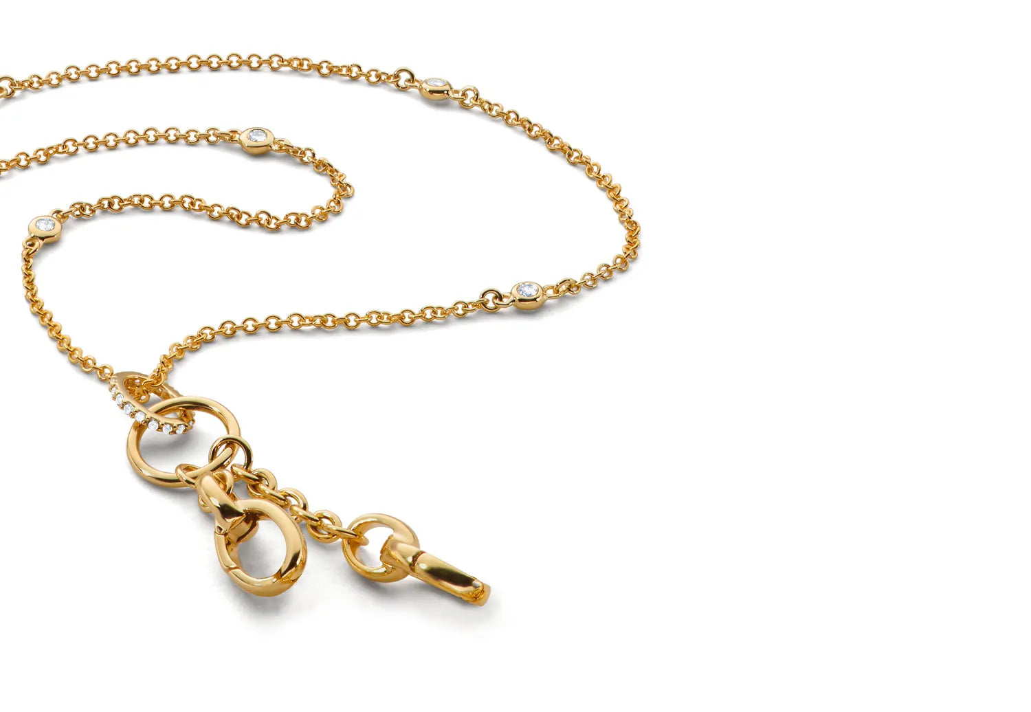 Pendant necklace - Gold-coloured/Heart - Ladies | H&M