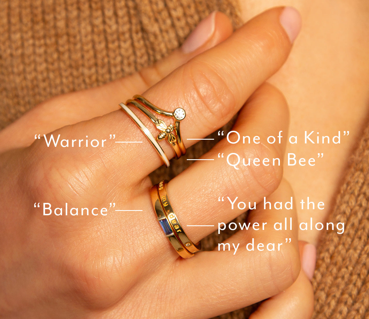 Empowering Stacking Rings