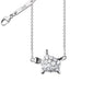 White Sapphire Critter Turtle "Luck" Necklace