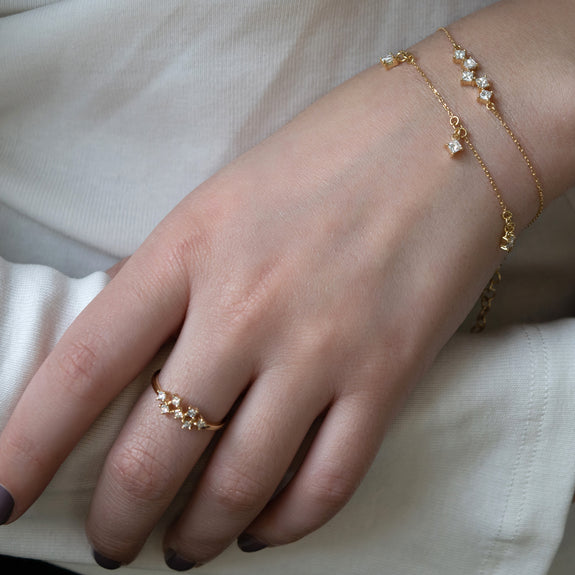 Buy thick diamond bracelet for functions in 14k & 18k gold – Radiant Bay