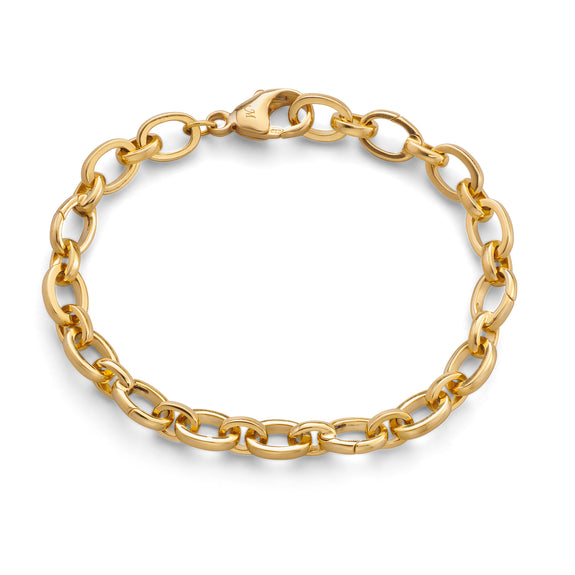 Charm It! Gold Chain Bracelet