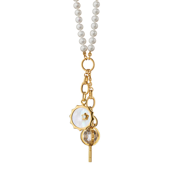 Design Your Own Diamond & Gold Charm Necklace