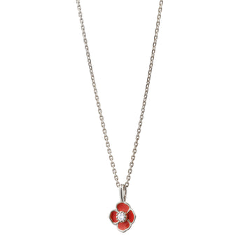 "Provence" Poppy Necklace