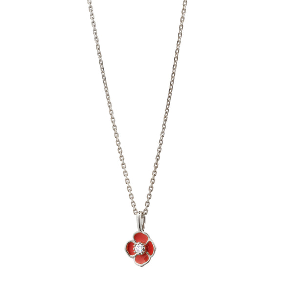 
  
    "Provence" Poppy Necklace
  
