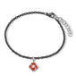 Provence “Poppy” Steel Charm Bracelet