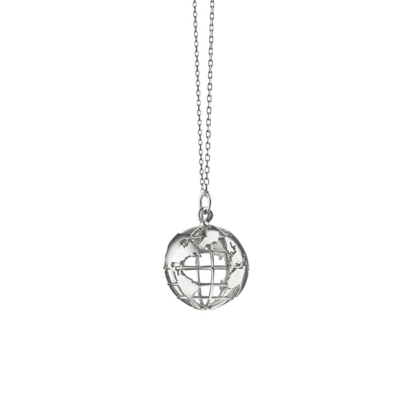 
  
    "My Earth" Charm on a Sterling Silver Chain
  
