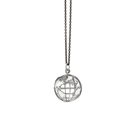 Sterling Silver Earth Charm