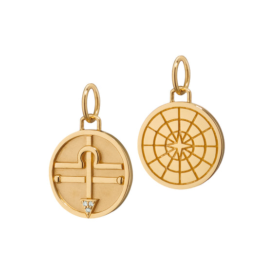 Libra Zodiac Dangle Charm – Monica Jewelers